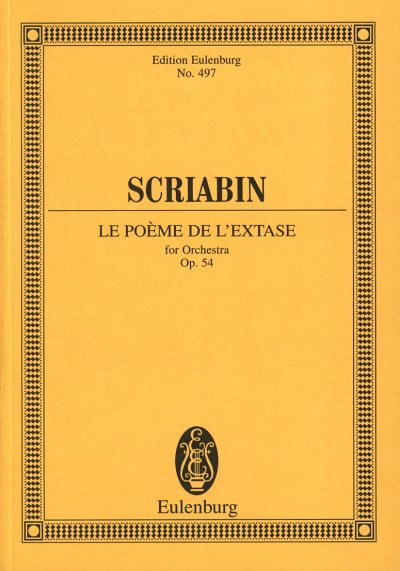 A. Skrjabin: Le Poème de l'extase op. 54, Sinfo (Stp)