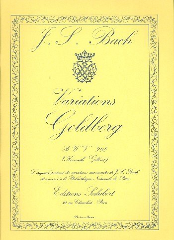 J.S. Bach: Variations Goldberg Bwv.988 (Gilber, Klav (Part.)