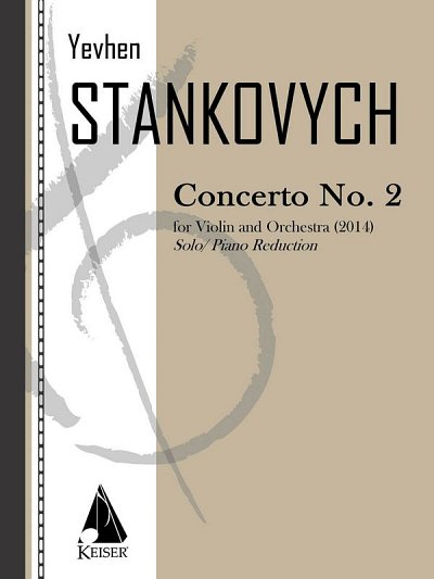 Y. Stankovych: Violin Concerto No. 2, VlOrch (KASt)