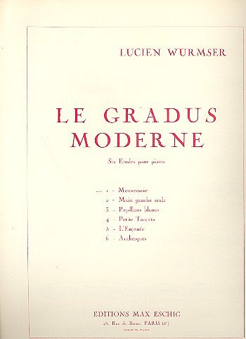 L. Wurmser: Mouvement Piano , Klav