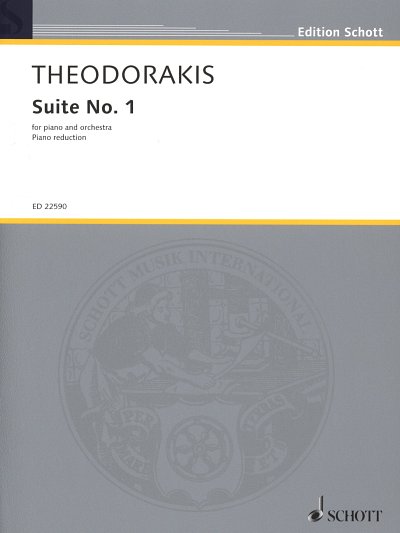 M. Theodorakis: Suite No. 1 AST 61, KlavOrch (KA)