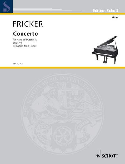 DL: P.R.  Fricker: Concerto, KlavOrch (KA)