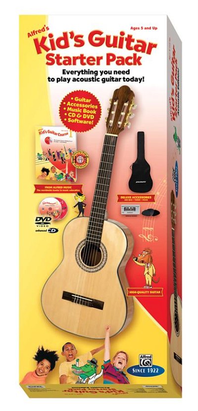R. Manus: Alfred's Kid's Guitar Starter Pack Acoustic E, Git
