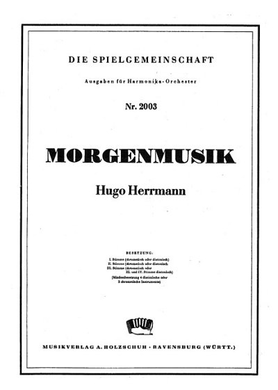 H. Herrmann et al.: Morgenmusik