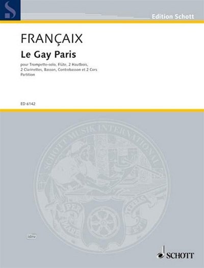 J. Françaix: Le gay Paris  (Part.)