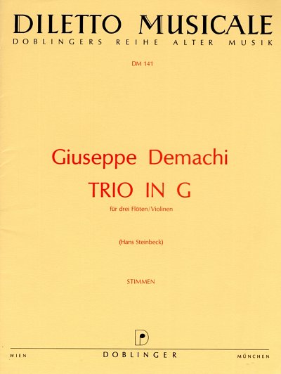Demachi Giuseppe: Trio In G