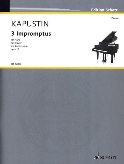 N. Kapustin: 3 Impromptus op. 66, Klav