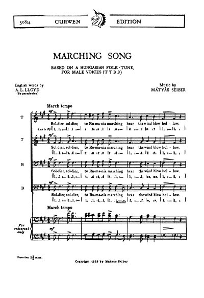Marching Song, Mch4Klav (Chpa)