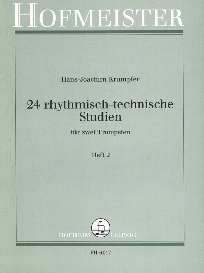 H.J. Krumpfer: 24 rhythmisch-technische Studien 2, 2Trp