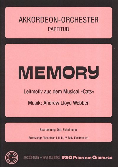 Webber Andrew Lloyd: Memory Aus Cats