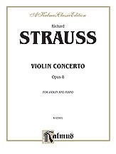 DL: R. Strauss: Strauss: Violin Concerto, Op., VlKlav (Klavp