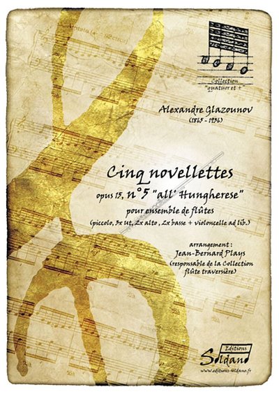 Cinq Novellettes, Opus 15, N°5 All' Hungherese (Pa+St)