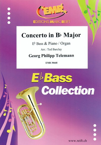 DL: G.P. Telemann: Concerto in Bb Major, TbEsKlv/Org