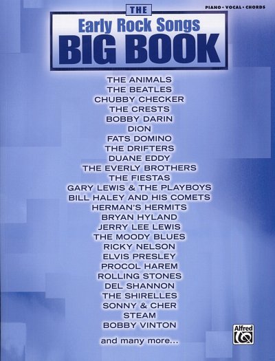 The Early Rock Songs Big Book, GesKlaGitKey (SB)