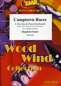 S.C. Foster: Camptown Races, 4AltsaxKlav