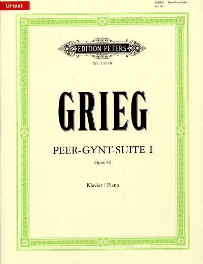 E. Grieg: Peer-Gynt-Suite Nr. 1 op. 46, Klav