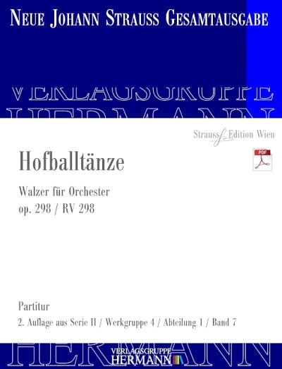 DL: J. Strauß (Sohn): Hofballtänze, Orch (Part.)