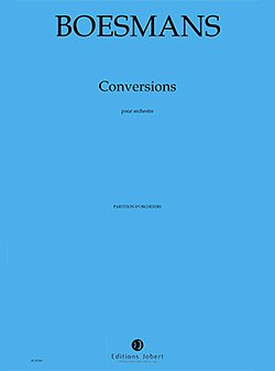 P. Boesmans: Conversions, Sinfo (Part.)