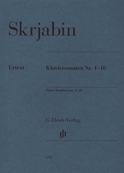 A. Skrjabin: Klaviersonaten Nr. 1-10, Klav