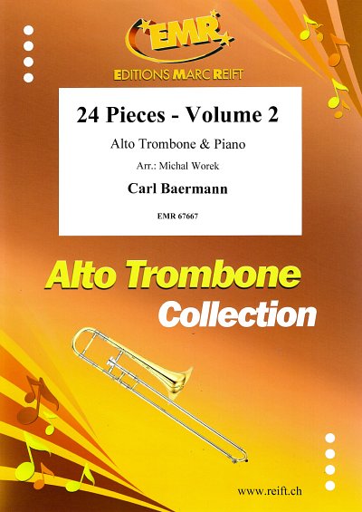 C. Baermann: 24 Pieces - Volume 2, AltposKlav