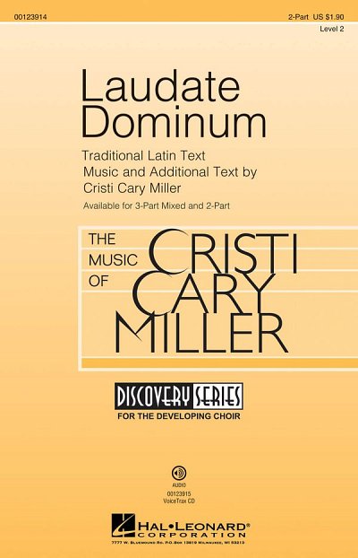 C.C. Miller: Laudate Dominum, Ch2Klav (Chpa)