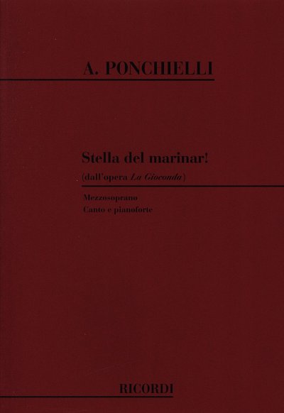 A. Ponchielli: La Gioconda: Stella Del Marinar!, GesKlav