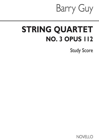 String Quartet No.3, 2VlVaVc (Stp)