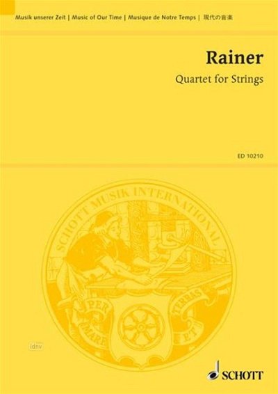 Rainier, Priaulx Ivy: Streichquartett