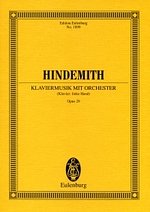 P. Hindemith: Klaviermusik mit Orchester