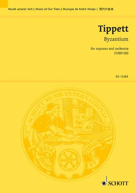 DL: M. Tippett: Byzantium, GesSOrch (Stp) (0)