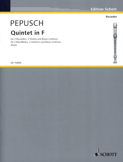 J.C. Pepusch: Quintet F-Dur  (Stsatz)