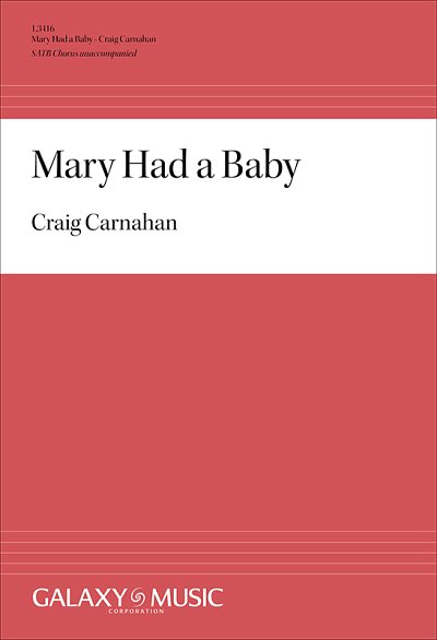 Mary Had a Baby (Chpa)