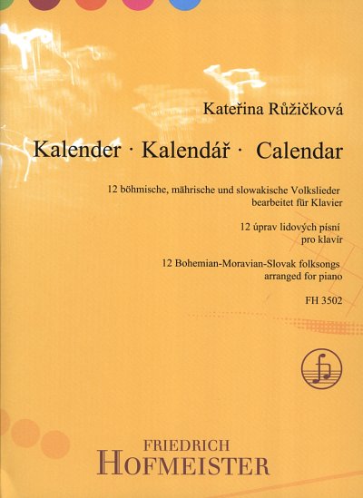 K. Ruzickova: Kalender, Klav