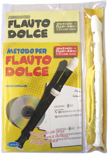 A. Cappellari: Metodo per flauto dolce, Blfl (+CD)