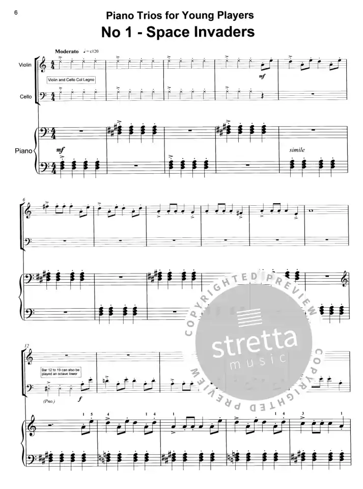 H. Verleur: Piano Trios for Young Players, Klavtrio (StCD) (1)