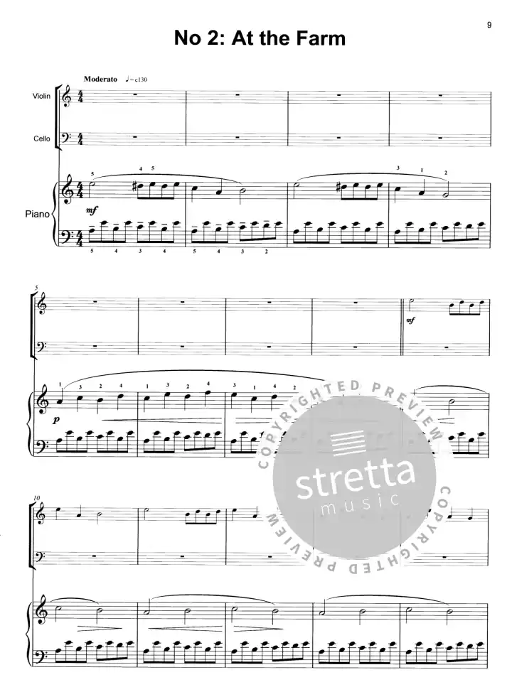 H. Verleur: Piano Trios for Young Players, Klavtrio (StCD) (2)