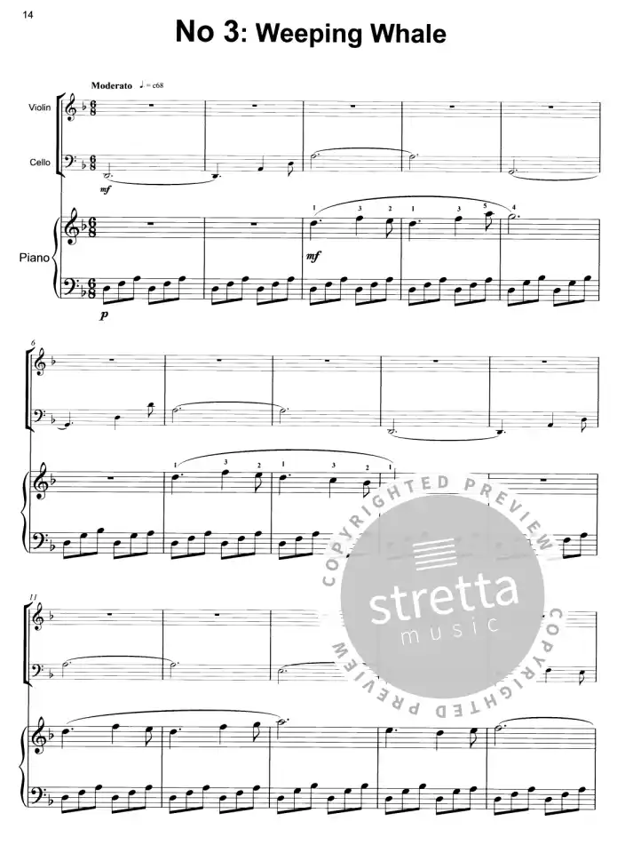 H. Verleur: Piano Trios for Young Players, Klavtrio (StCD) (3)