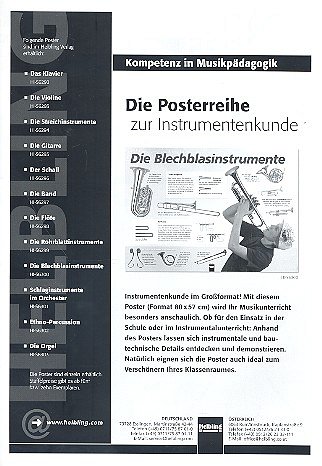 Die Blechblasinstrumente (Poster)