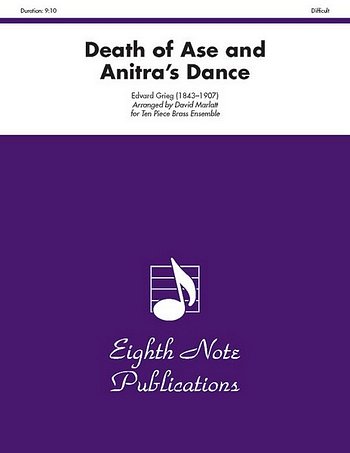 E. Grieg: Death of Ase and Anitra's Dance, 10Blech (Pa+St)