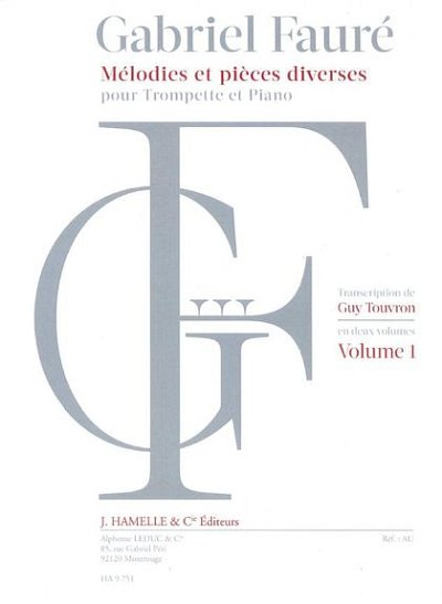 G. Faure: Melodies et pieces diverses, Trompete, Klavier