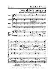 Jesu dulcis memoria, Mch4 (Chpa)