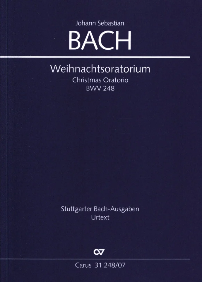 J.S. Bach: Weihnachtsoratorium BWV 248, 5GsGch4OrBc (Stp) (0)