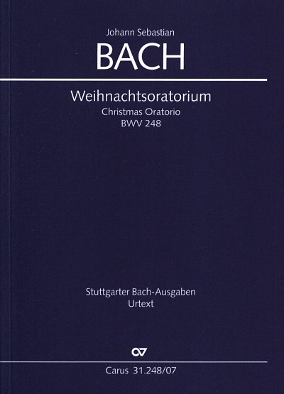 J.S. Bach: Weihnachtsoratorium BWV 248, 5GsGch4OrBc (Stp)