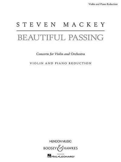 S. Mackey: Beautiful Passing, VlOrch (KA)