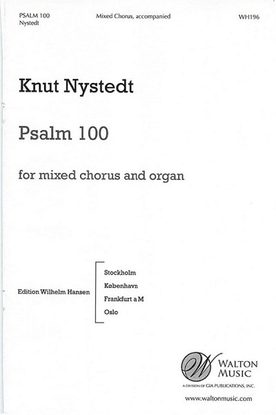 K. Nystedt: Psalm 100, GchKlav (Chpa)