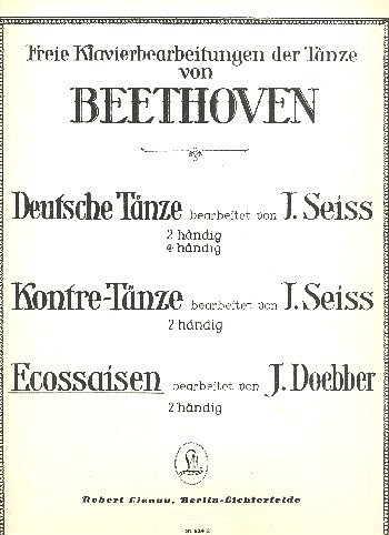 L. v. Beethoven: Ecossaisen WoO 83 , Klav