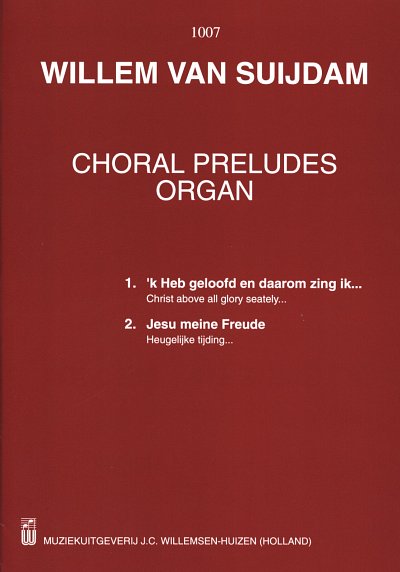 Choral Preludes 2, Org