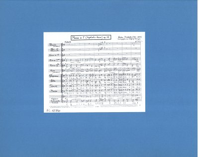 A. Diabelli: Messe in F op. 49 , ChOrch (Part.)