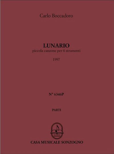 C. Boccadoro: Lunario (Stsatz)