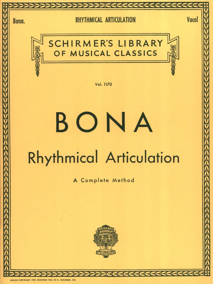 P. Bona: Rhythmical Articulation (0)